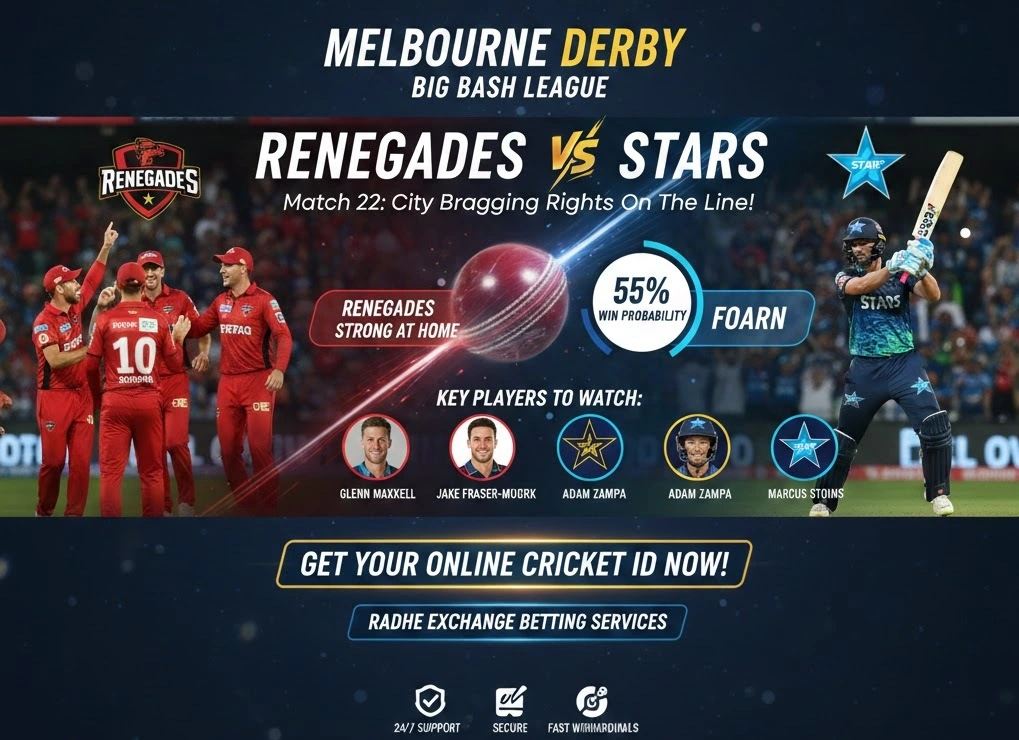 Melbourne Renegades vs Melbourne Stars BBL Prediction: Match 22 Winner & Expert Analysis