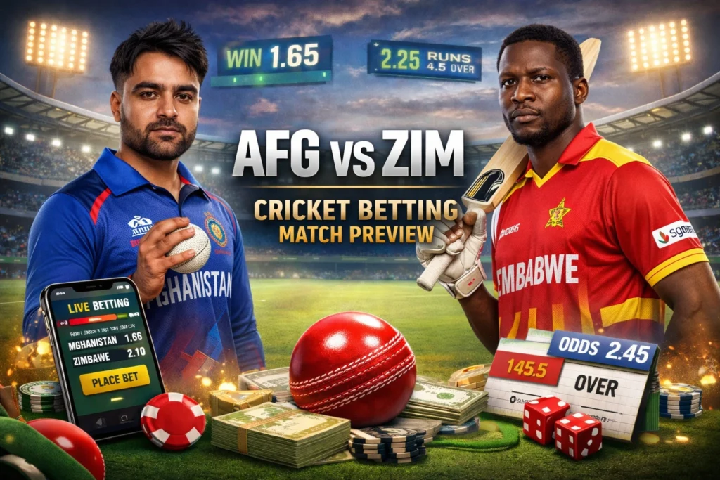 AFG vs ZIM Match Preview for Cricket Betting