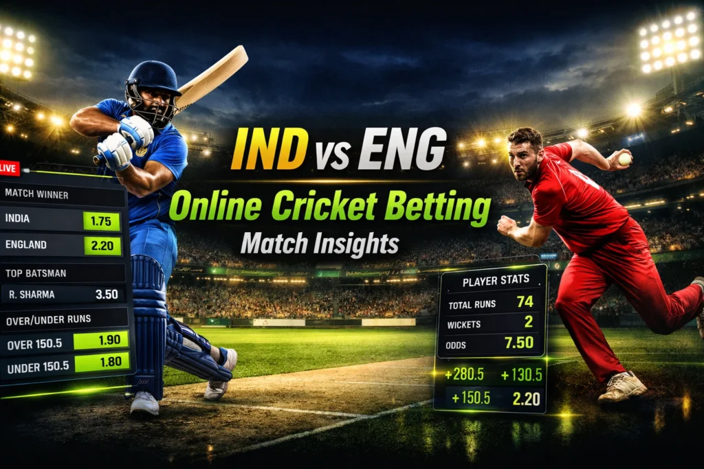 IND vs ENG Match Insights for Online Cricket Betting Fans