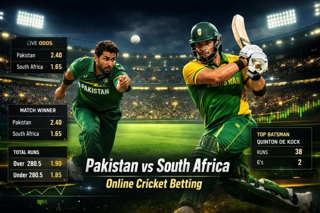 Pakistan vs South Africa: Match Preview for Online Cricket Betting Fans