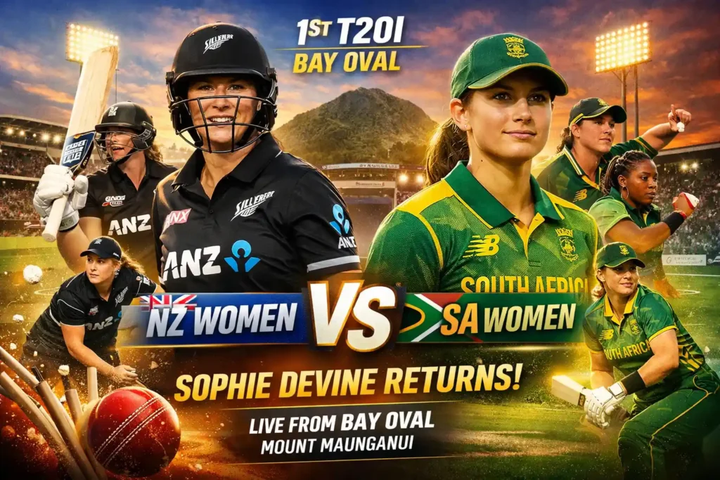 NZ Women vs SA Women 1st T20I: Devine Returns for Bay Oval