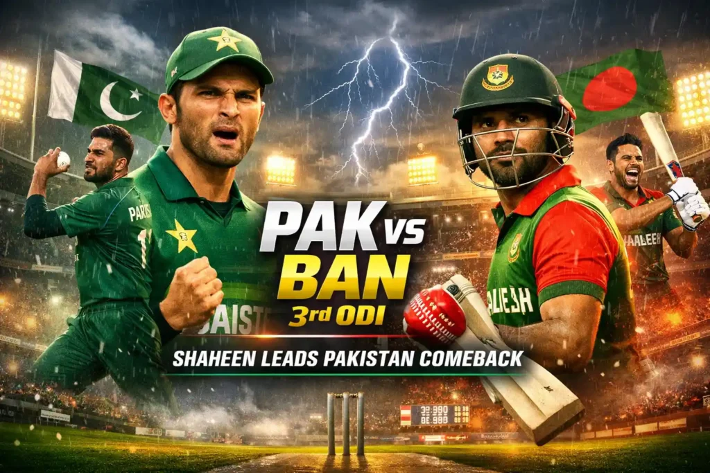 PAK vs BAN 3rd ODI