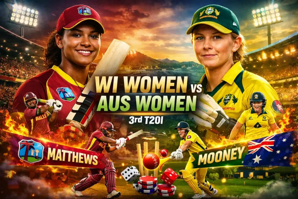 WI Women vs Aus Women 3rd T20i: Mooney vs Matthews