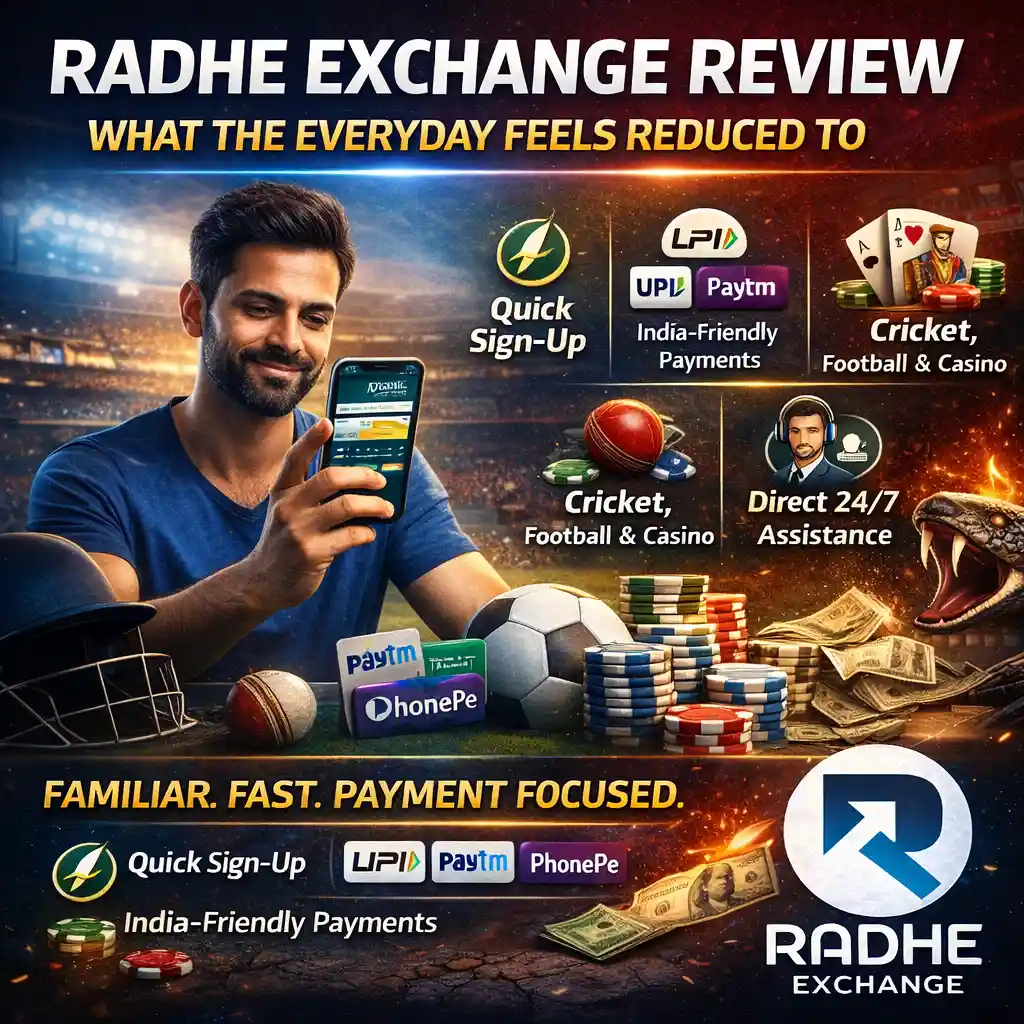 Radhe Exchange Review What the Everyday Feels Like reduced to.