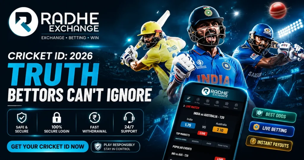 Radhe Exchange Cricket ID: Best Way to Start Online Cricket Betting in 2026