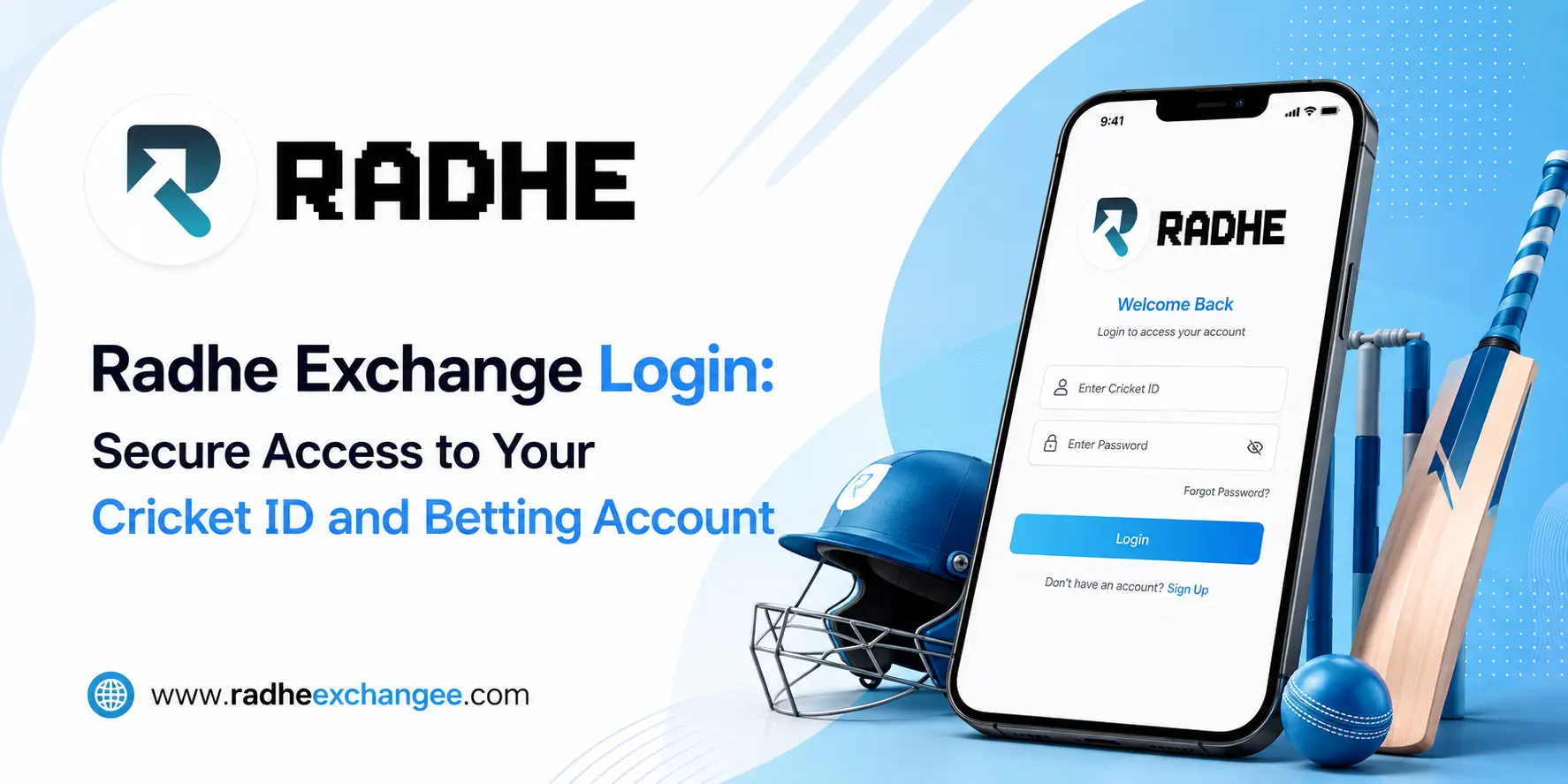 Radhe Exchange Login_ Secure Access to Your Cricket ID and Betting Account