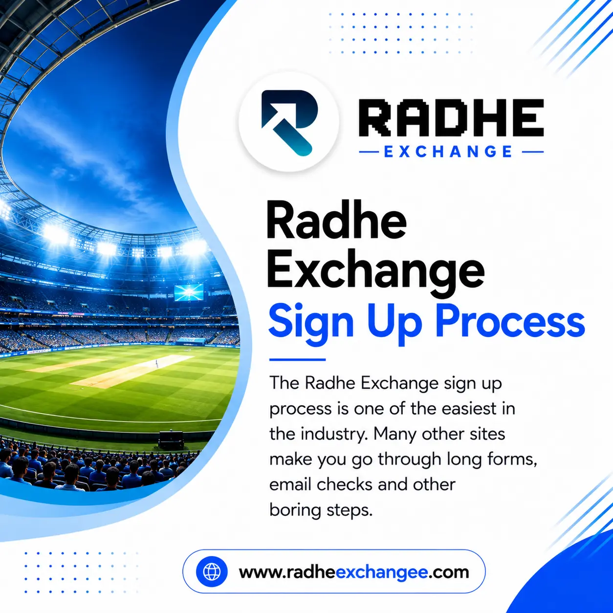 Radhe Exchange Sign Up Process
