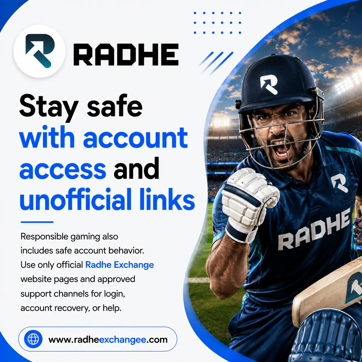 Stay safe with account access and unofficial links