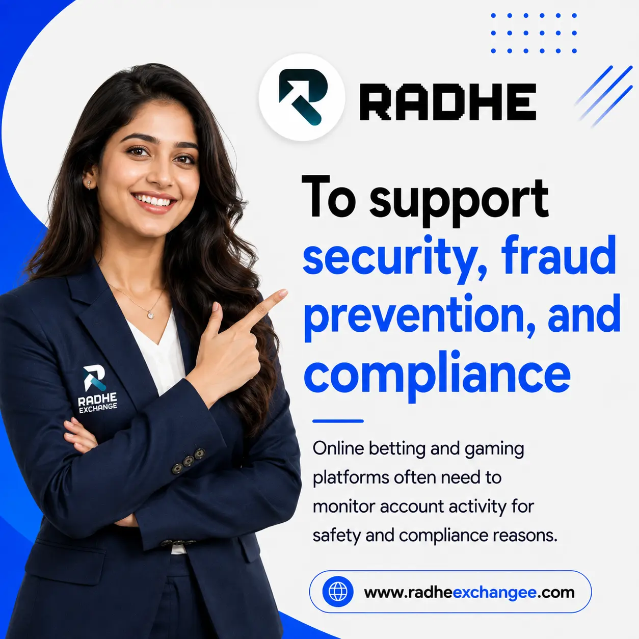 To support security, fraud prevention, and compliance
