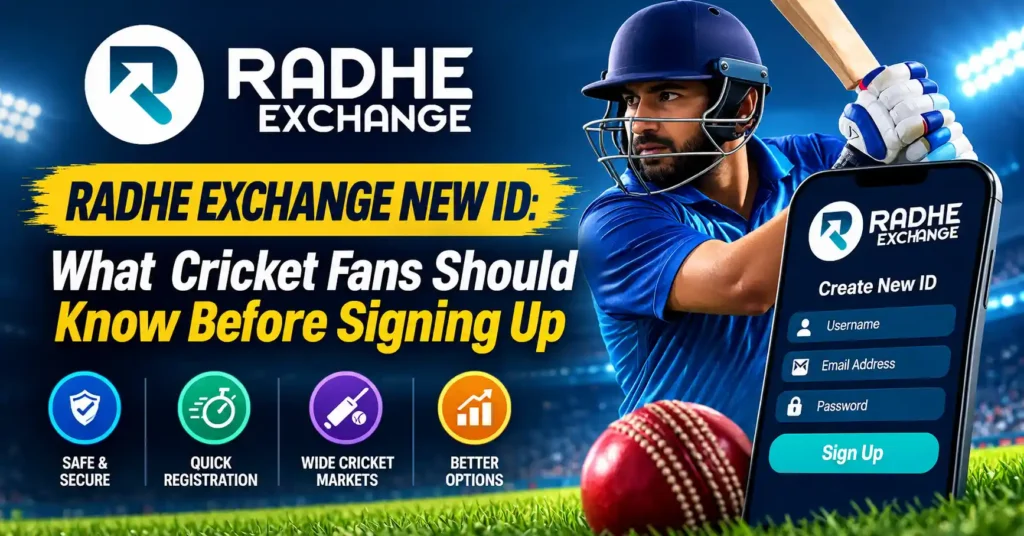 Radhe Exchange New ID: What Cricket Fans Should Know Before Signing Up